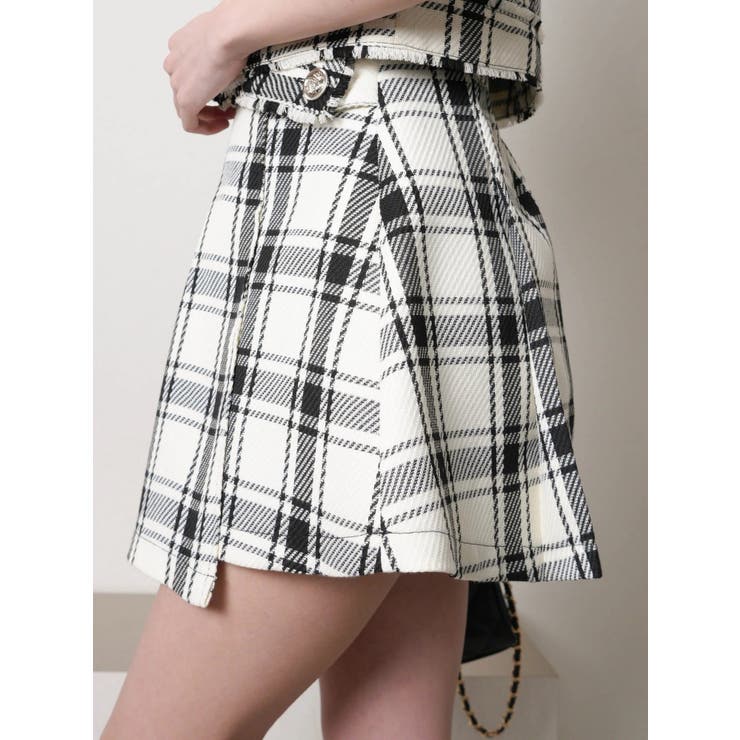 サマーツイードプリーツスカート | LIPSERVICE | 詳細画像16