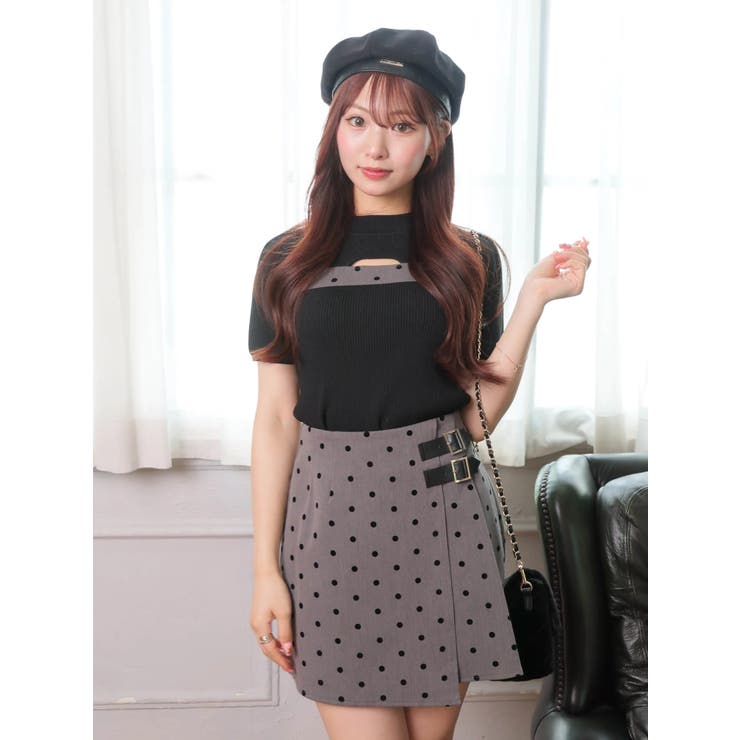 ダブルベルトラッププリーツスカート | LIPSERVICE | 詳細画像18