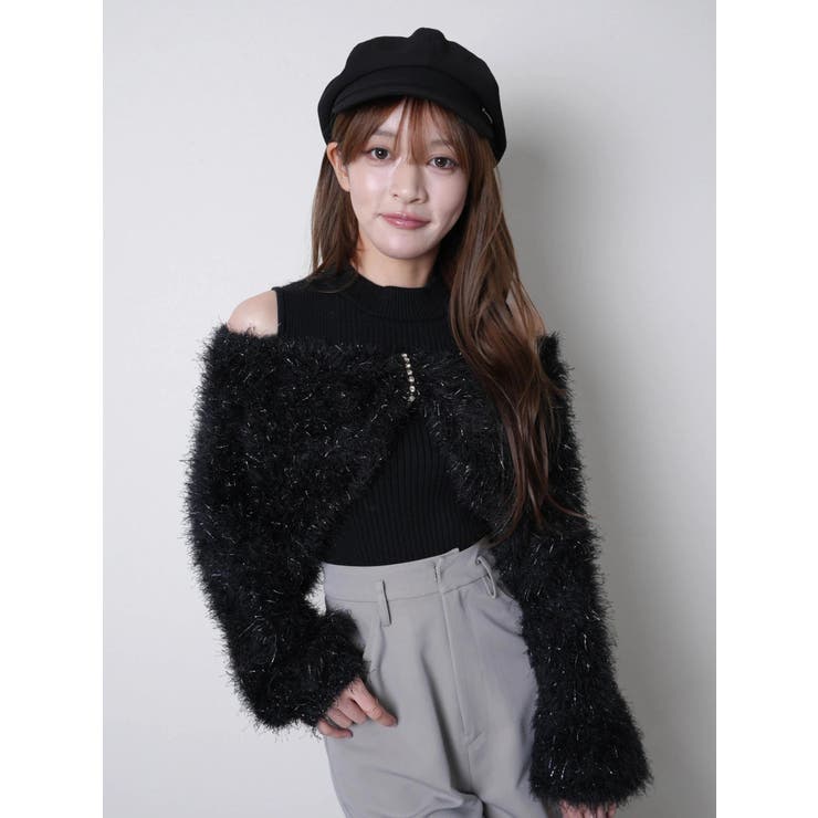 ミックスフェザーリボンアンサンブルニット | LIPSERVICE | 詳細画像37 