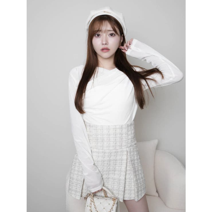 ベロアドレープチョーカートップス | LIPSERVICE | 詳細画像5 