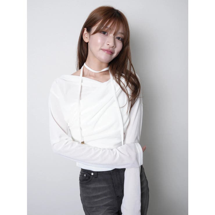 ベロアドレープチョーカートップス | LIPSERVICE | 詳細画像13 