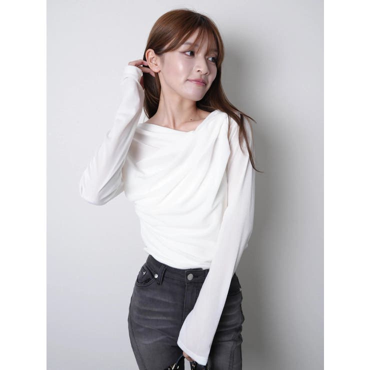 ベロアドレープチョーカートップス | LIPSERVICE | 詳細画像21 