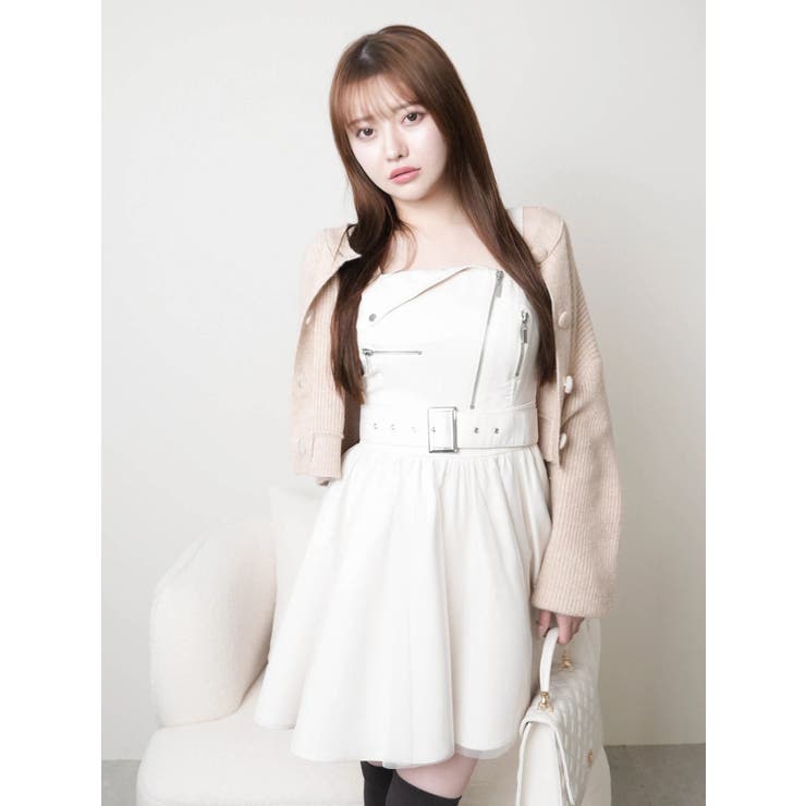 Fluffyラメニットカーディガン | LIPSERVICE | 詳細画像7 