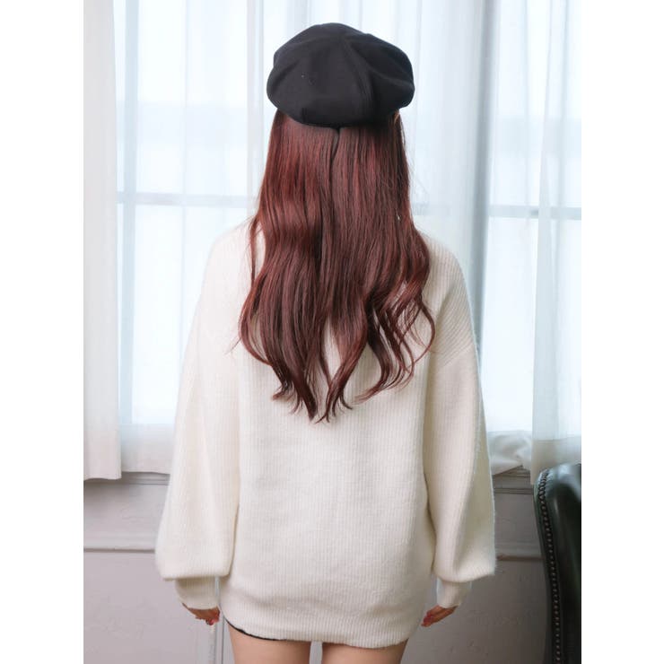 Fluffyラメニットカーディガン | LIPSERVICE | 詳細画像24 