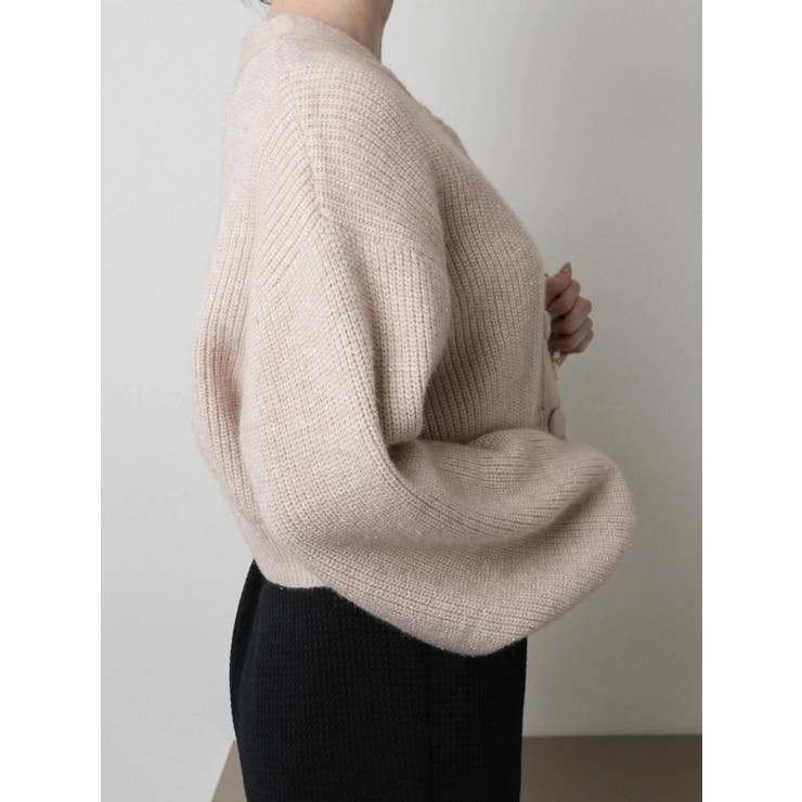 Fluffyラメニットカーディガン | LIPSERVICE | 詳細画像27 