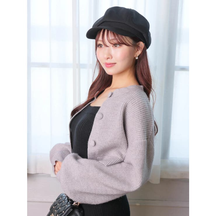 Fluffyラメニットカーディガン | LIPSERVICE | 詳細画像75 