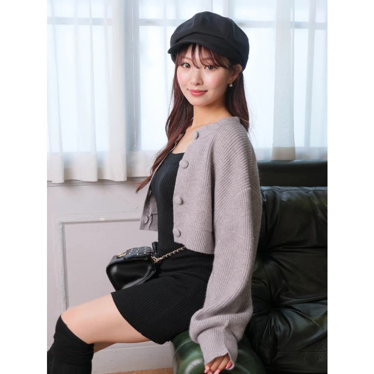 Fluffyラメニットカーディガン | LIPSERVICE | 詳細画像76 