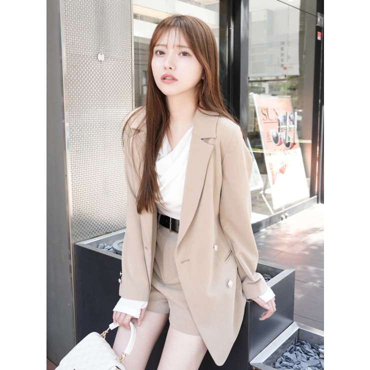 ダブルボタンテーラードジャケット | LIPSERVICE | 詳細画像9 