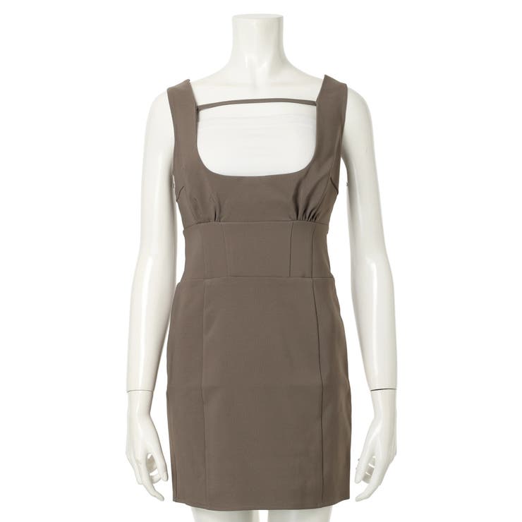 カーブネックタイトジャンスカワンピース | LIPSERVICE | 詳細画像28 