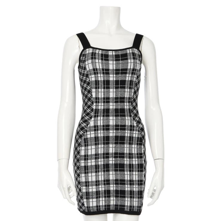 【形が選べる】フェザーチェックアンサンブルワンピース | LIPSERVICE | 詳細画像84 