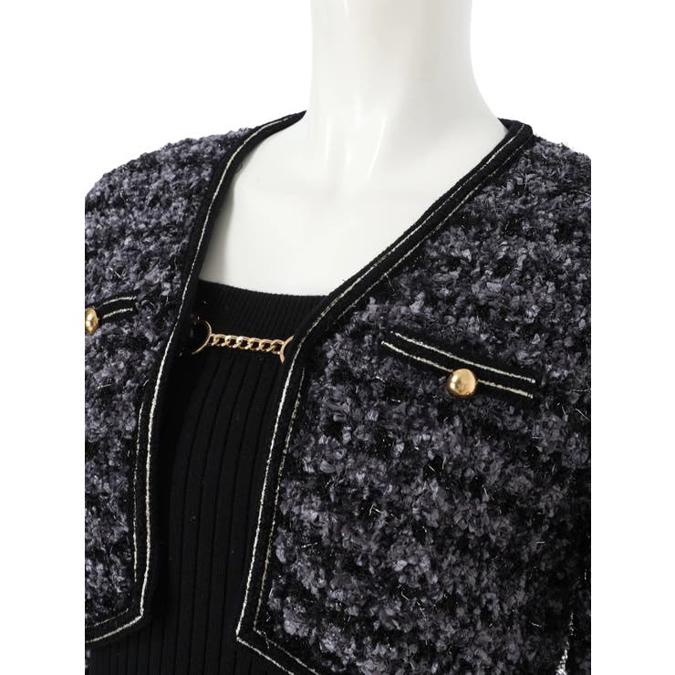 クラシカルツイードアンサンブルワンピース | LIPSERVICE | 詳細画像52 