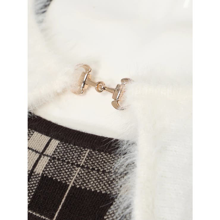 フェザーチェックアンサンブルロングワンピース(WEB限定) | LIPSERVICE | 詳細画像20 