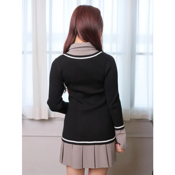 シャツドッキングプリーツワンピース | LIPSERVICE | 詳細画像54 