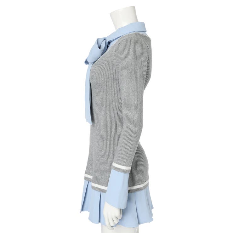 シャツドッキングプリーツワンピース | LIPSERVICE | 詳細画像63 