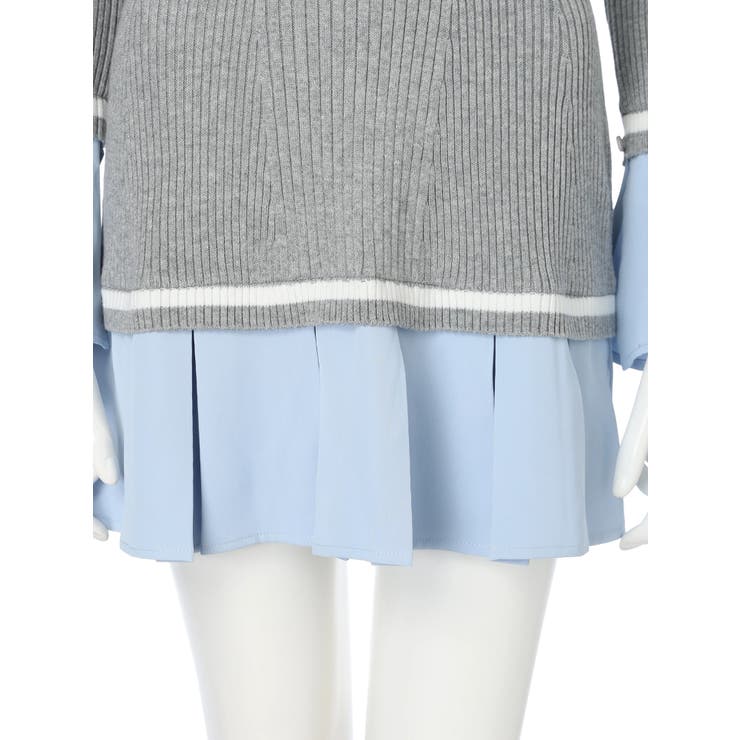 シャツドッキングプリーツワンピース | LIPSERVICE | 詳細画像66 