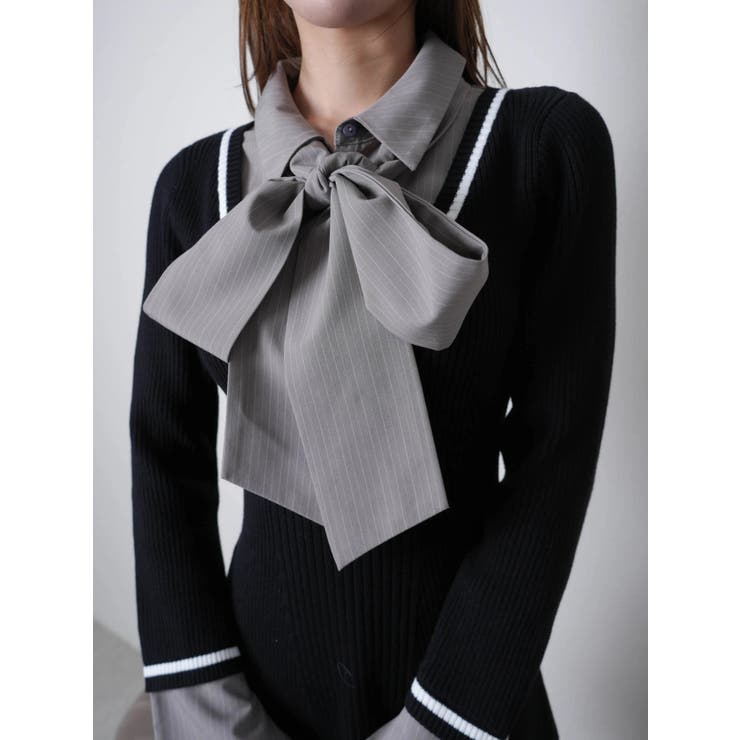 シャツドッキングプリーツワンピース | LIPSERVICE | 詳細画像62 