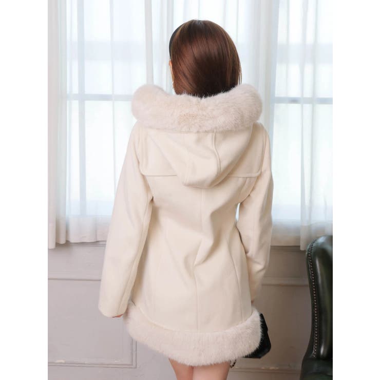 ファードッキングダッフルコート | LIPSERVICE | 詳細画像10 