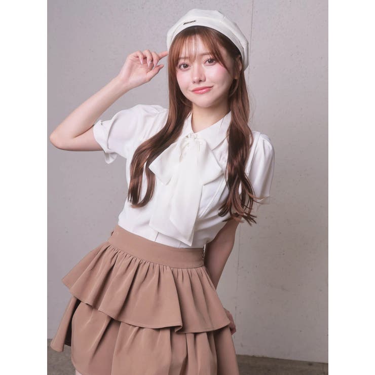 2wayリボンハーフブラウス | LIPSERVICE | 詳細画像10 