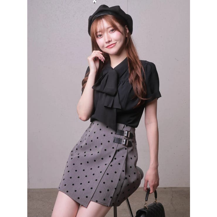 2wayリボンハーフブラウス | LIPSERVICE | 詳細画像12 