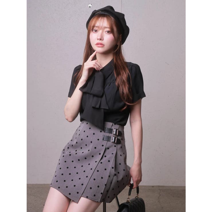 2wayリボンハーフブラウス | LIPSERVICE | 詳細画像13 