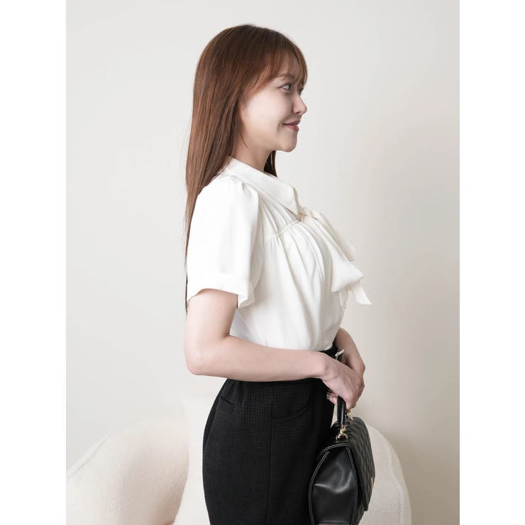 2wayリボンハーフブラウス | LIPSERVICE | 詳細画像24 