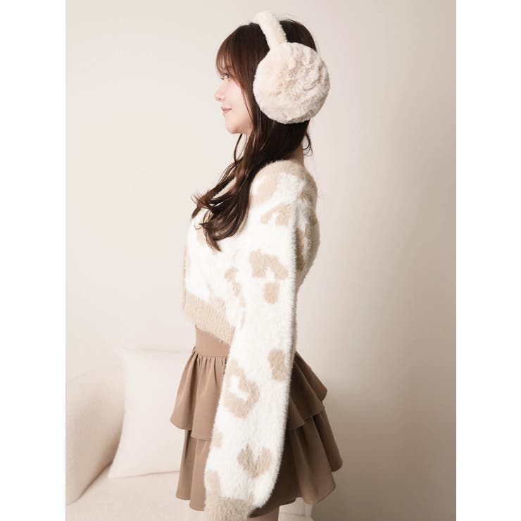 レオパードアンサンブルニット | LIPSERVICE | 詳細画像12 