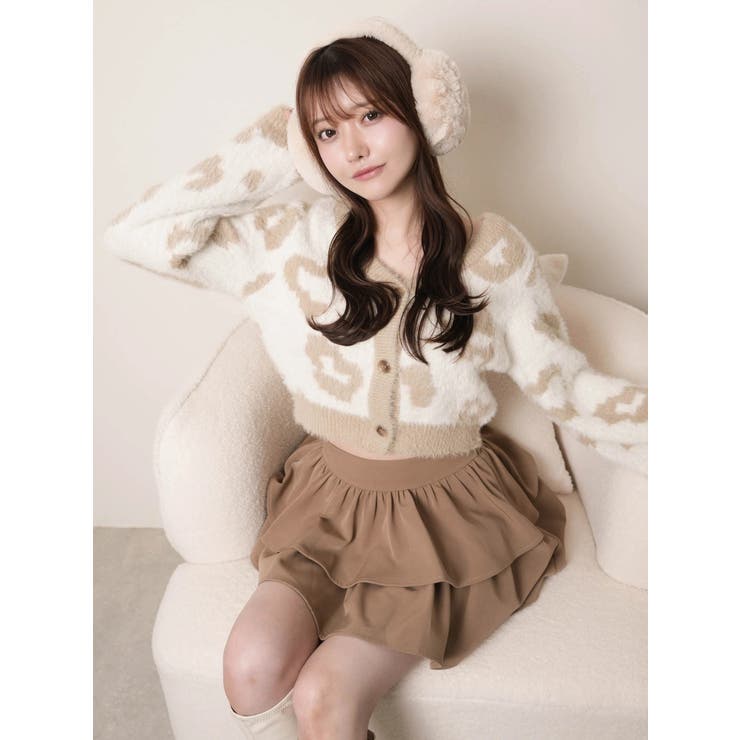 レオパードアンサンブルニット | LIPSERVICE | 詳細画像15 