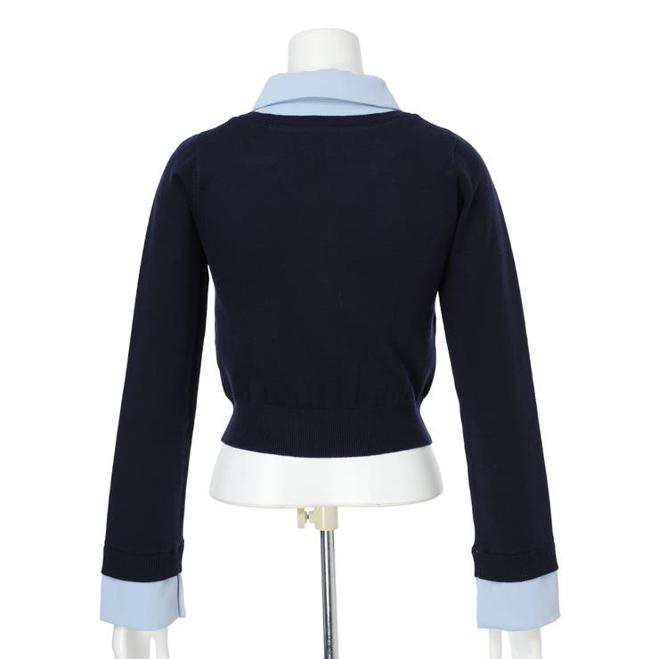 2wayシャツレイヤードニットトップス | LIPSERVICE | 詳細画像70 