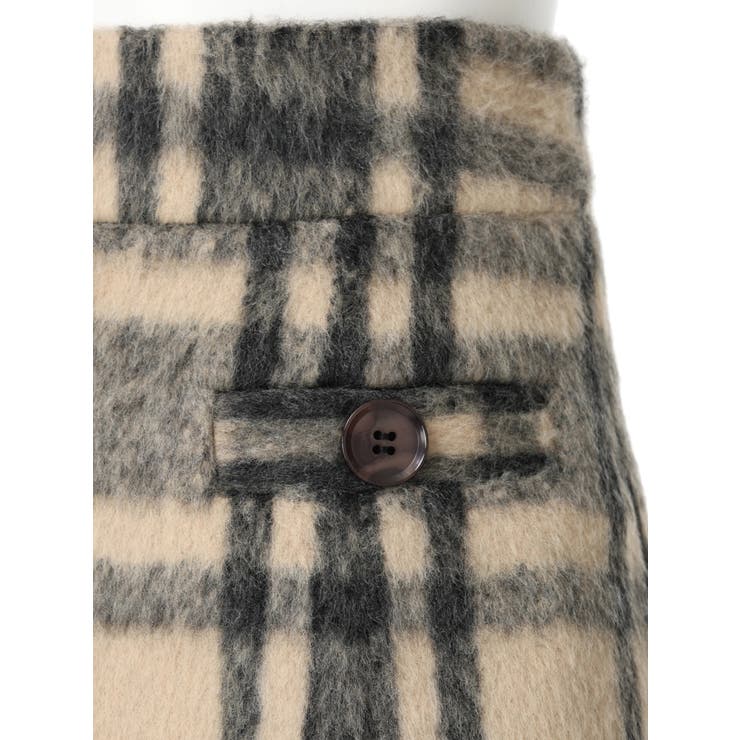 シャギーチェック台形スカート | LIPSERVICE | 詳細画像28 