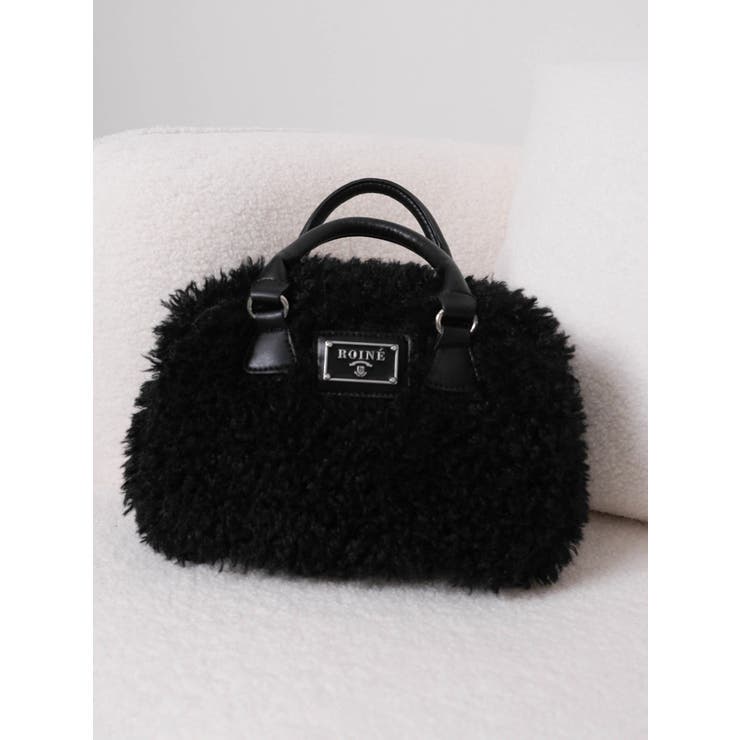 プードルボアミニボストンバッグ | LIPSERVICE | 詳細画像7 