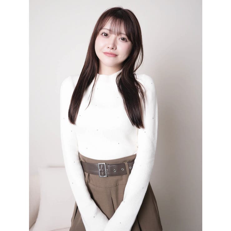 ウォームジュエルリブニット | LIPSERVICE | 詳細画像18 