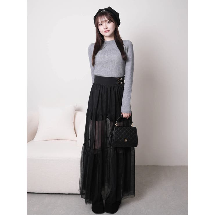 ウォームジュエルリブニット | LIPSERVICE | 詳細画像25 