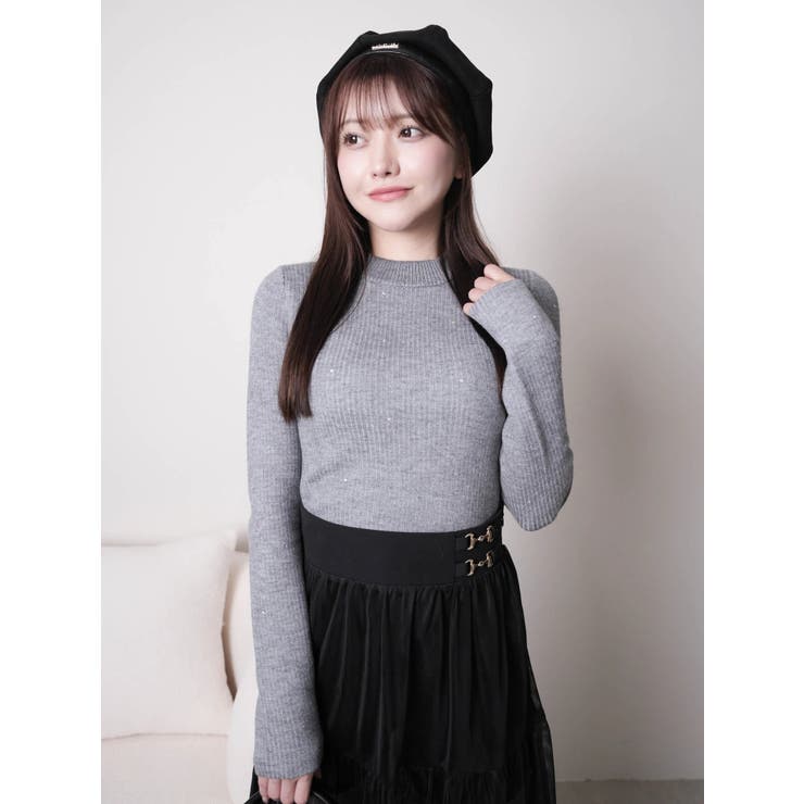 ウォームジュエルリブニット | LIPSERVICE | 詳細画像28 