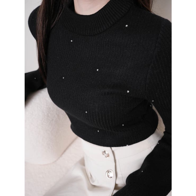 ウォームジュエルリブニット | LIPSERVICE | 詳細画像42 