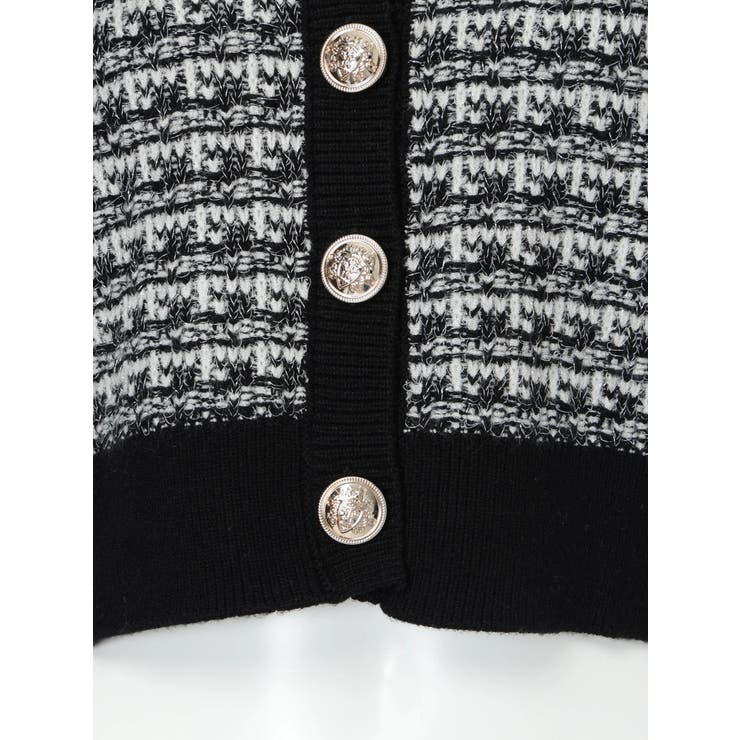 2wayカラーツイードニットカーディガン | LIPSERVICE | 詳細画像57 