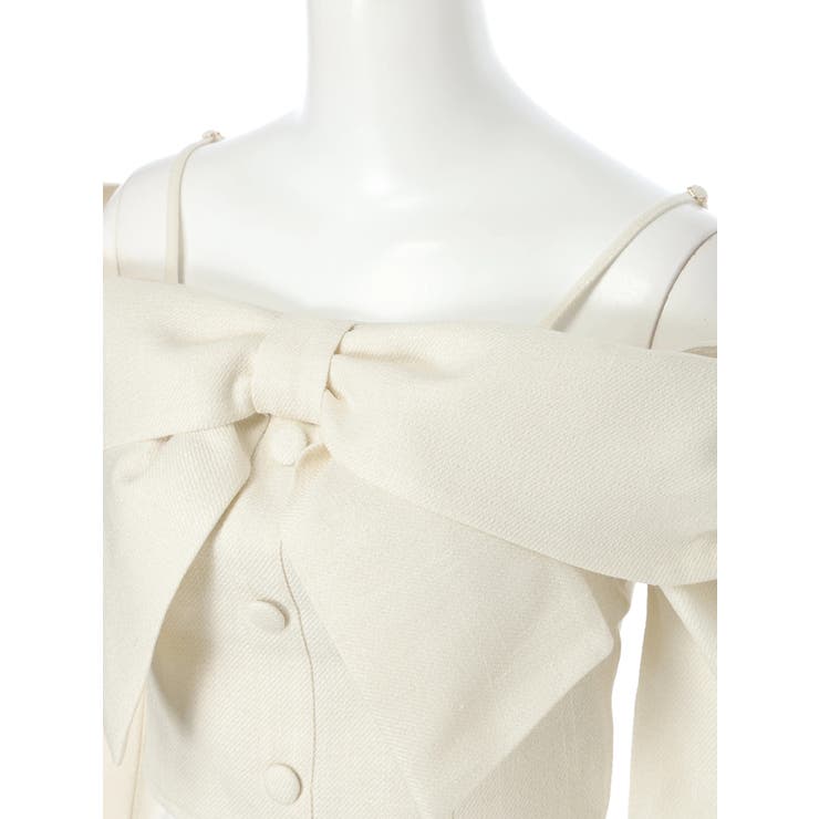 リボンオフショルロングスリーブトップス | LIPSERVICE | 詳細画像85 