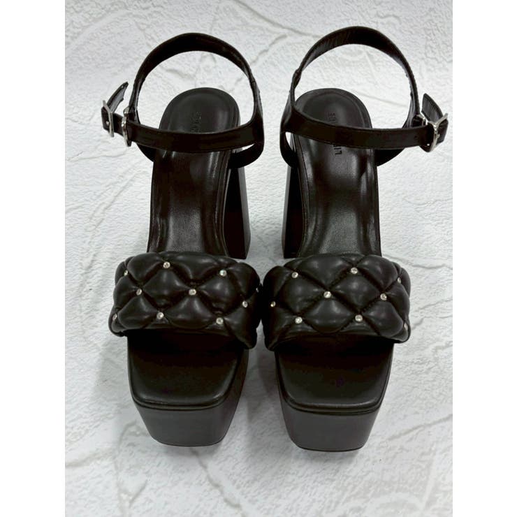 キルティングビジューサンダル | LIPSERVICE | 詳細画像2 