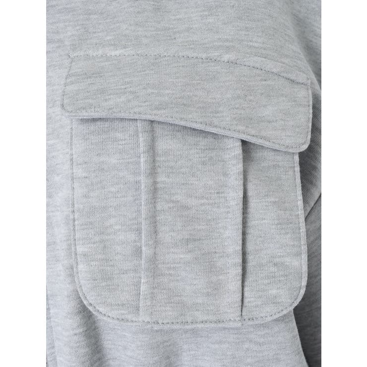 オープンショルダースウェットフーディーワンピース | LIPSERVICE | 詳細画像40 