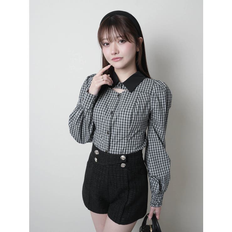 アシメベルトショートパンツ | LIPSERVICE | 詳細画像7 