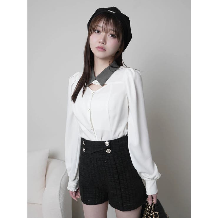 アシメベルトショートパンツ | LIPSERVICE | 詳細画像16 