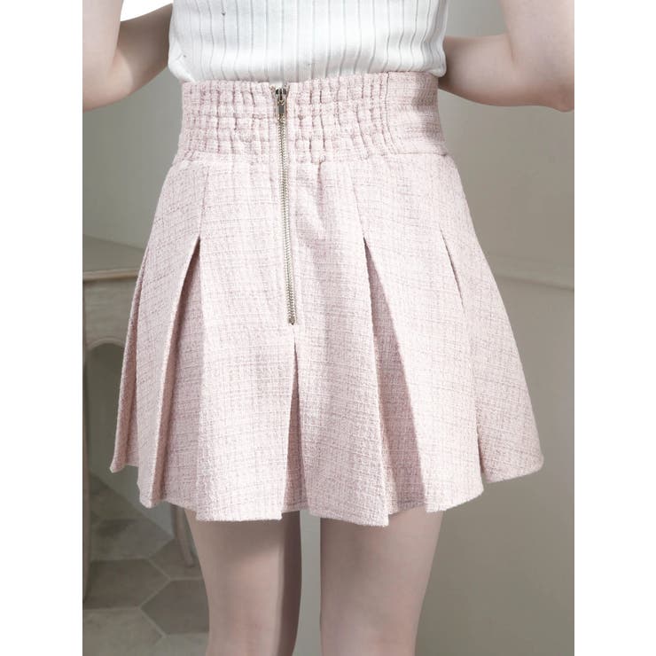 ツイードプリーツスカート | LIPSERVICE | 詳細画像26 