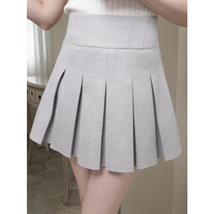 ツイードプリーツスカート | LIPSERVICE | 詳細画像30 