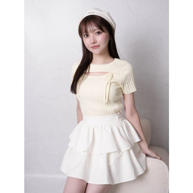 ジェラートカラー2wayジュエルニット | LIPSERVICE | 詳細画像2 