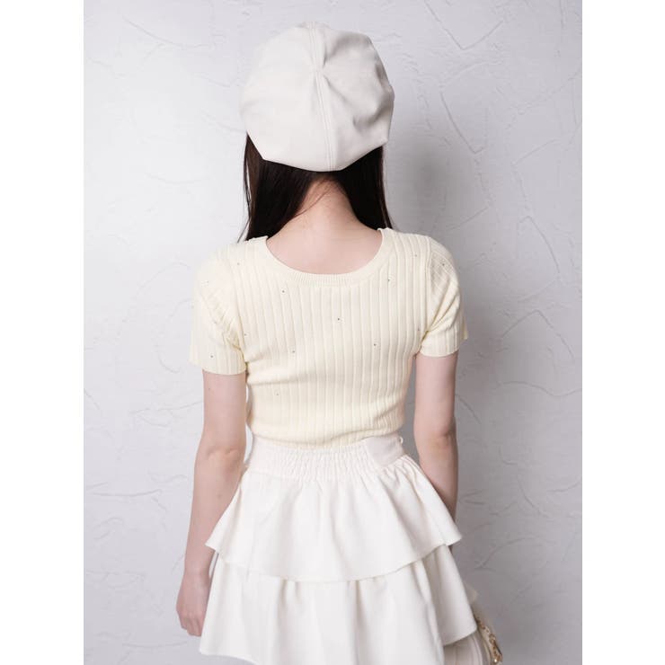 ジェラートカラー2wayジュエルニット | LIPSERVICE | 詳細画像11 