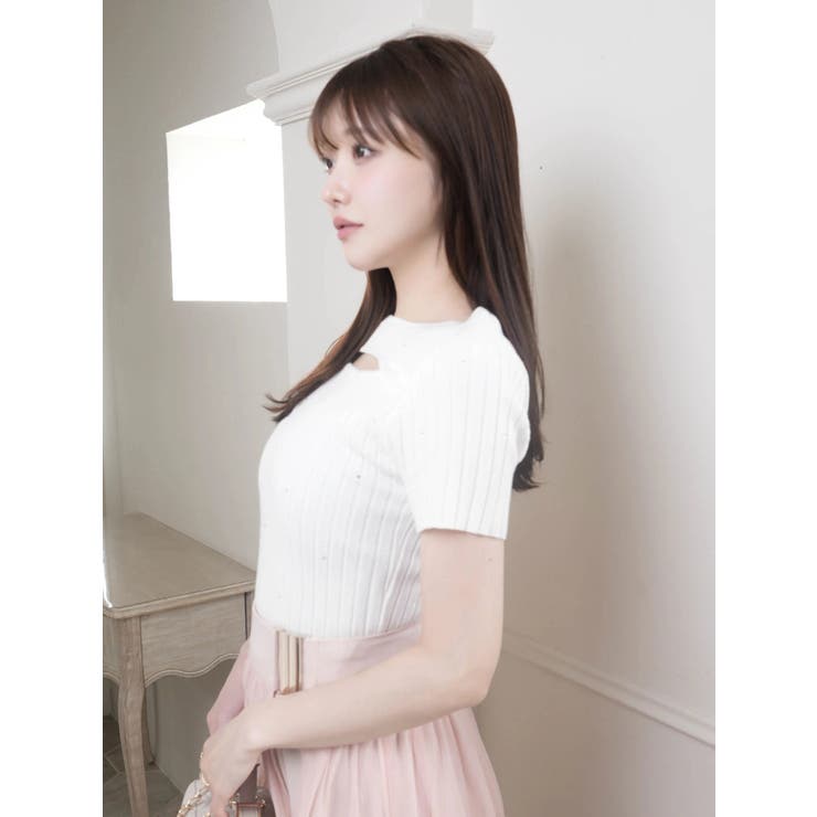 ジェラートカラー2wayジュエルニット | LIPSERVICE | 詳細画像17 