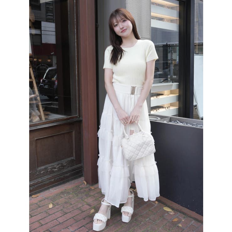 ジェラートカラー2wayジュエルニット | LIPSERVICE | 詳細画像35 