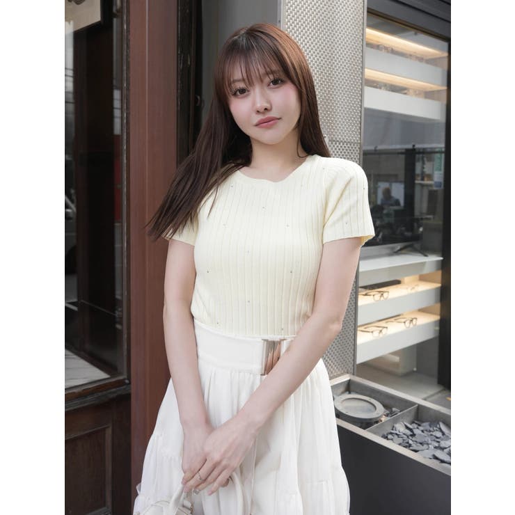 ジェラートカラー2wayジュエルニット | LIPSERVICE | 詳細画像38 