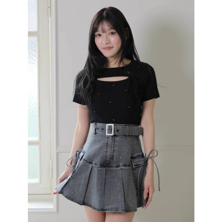 ジェラートカラー2wayジュエルニット | LIPSERVICE | 詳細画像46 