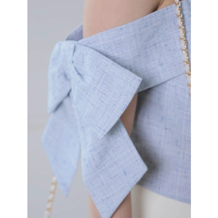 サイドリボンオフショルトップス | LIPSERVICE | 詳細画像38 