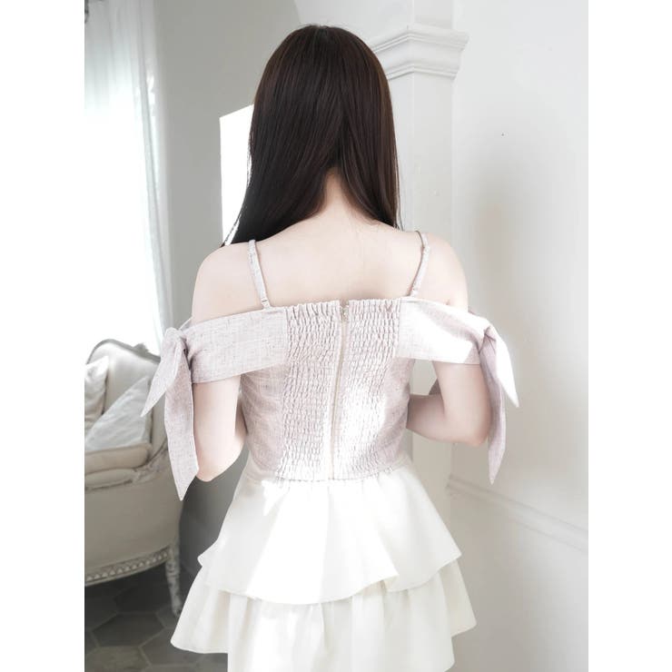 サイドリボンオフショルトップス | LIPSERVICE | 詳細画像46 